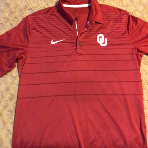 Nike | Shirts | Nike Dri Fit Ou Sooners 